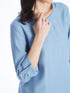 LC Waikiki Crew Neck Regular Long Sleeve Women's Blouse